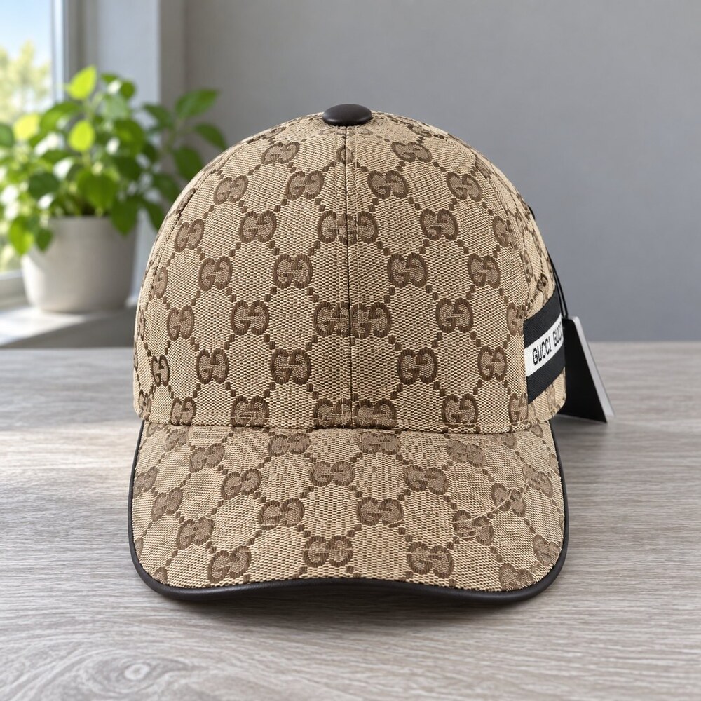 Gucci GG Cap with Black & White Web